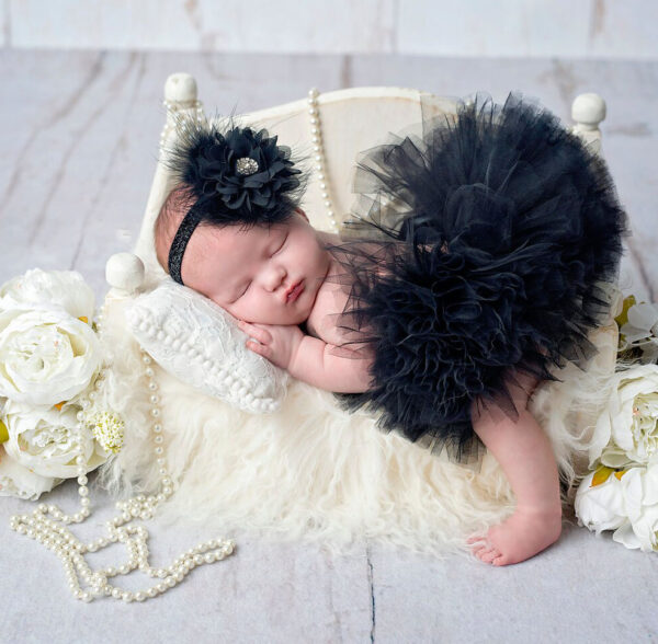TutuDressIndia black tutu skirt for girls 0 months to 12 years