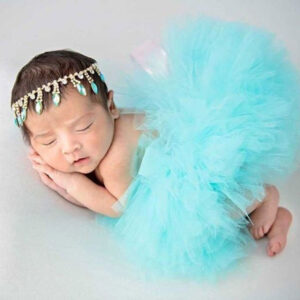 TutuDressIndia sky blue tutu skirt